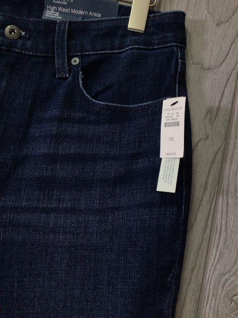 Talbots Jeans Modern Ankle Size 10 New